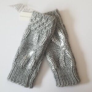 ANTHROPOLOGIE KNITTED FINGERLESS GLOVES WITH THUMB HOLE